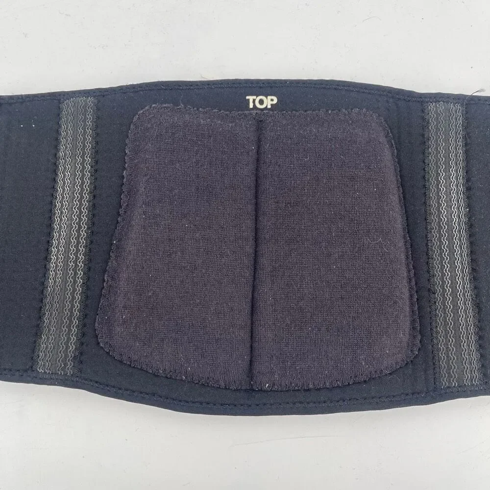 ACE Deluxe Back Stabilizer Black/Blue Unisex L/XL | Dual Strap Support Brace